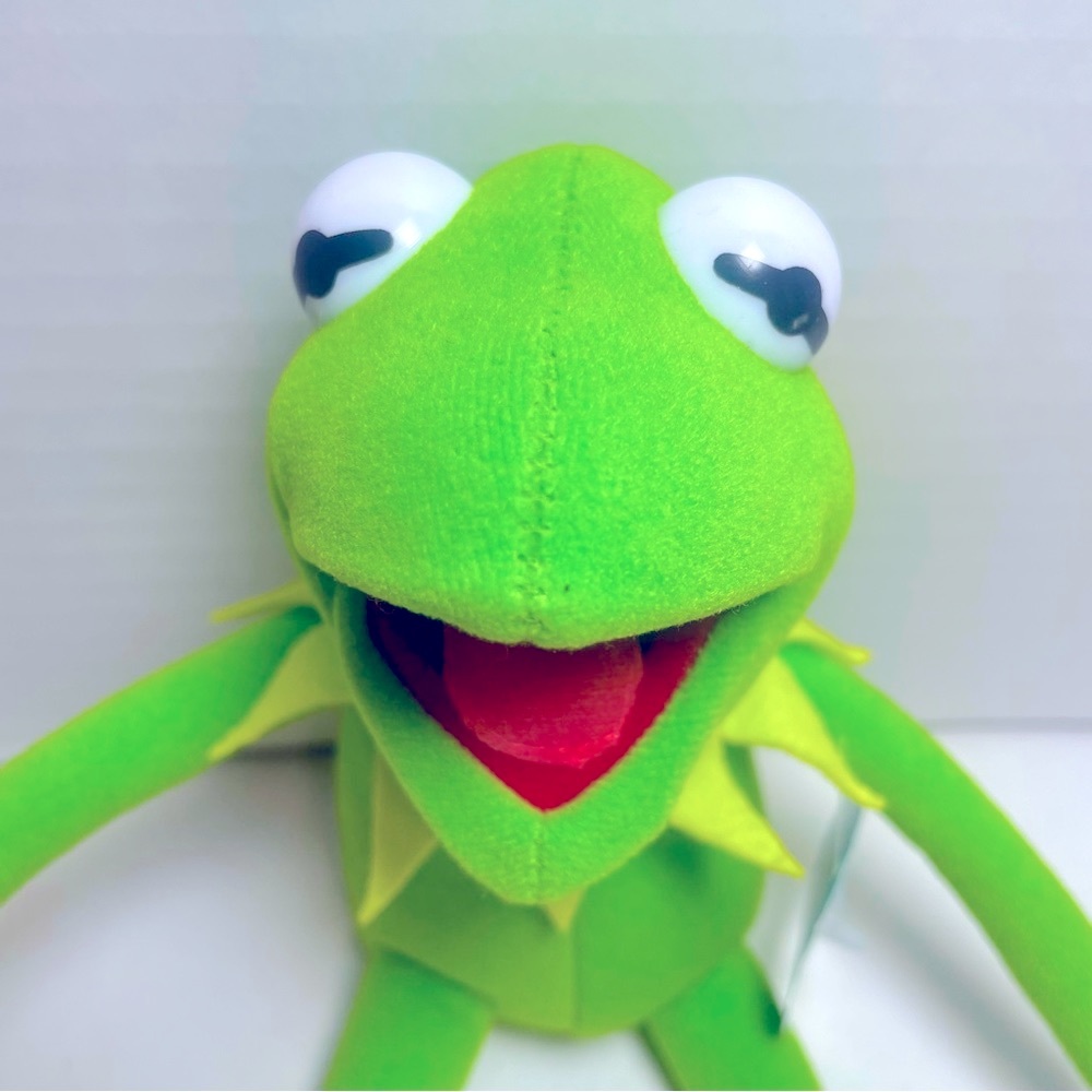 BNWT VINTAGE MUPPETS KERMIT THE FROG 14” 1 OWNER NEVER THRIFTED